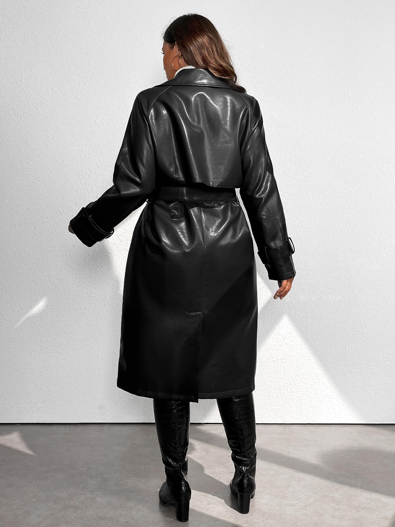 EBXN Trench Coat Mujer