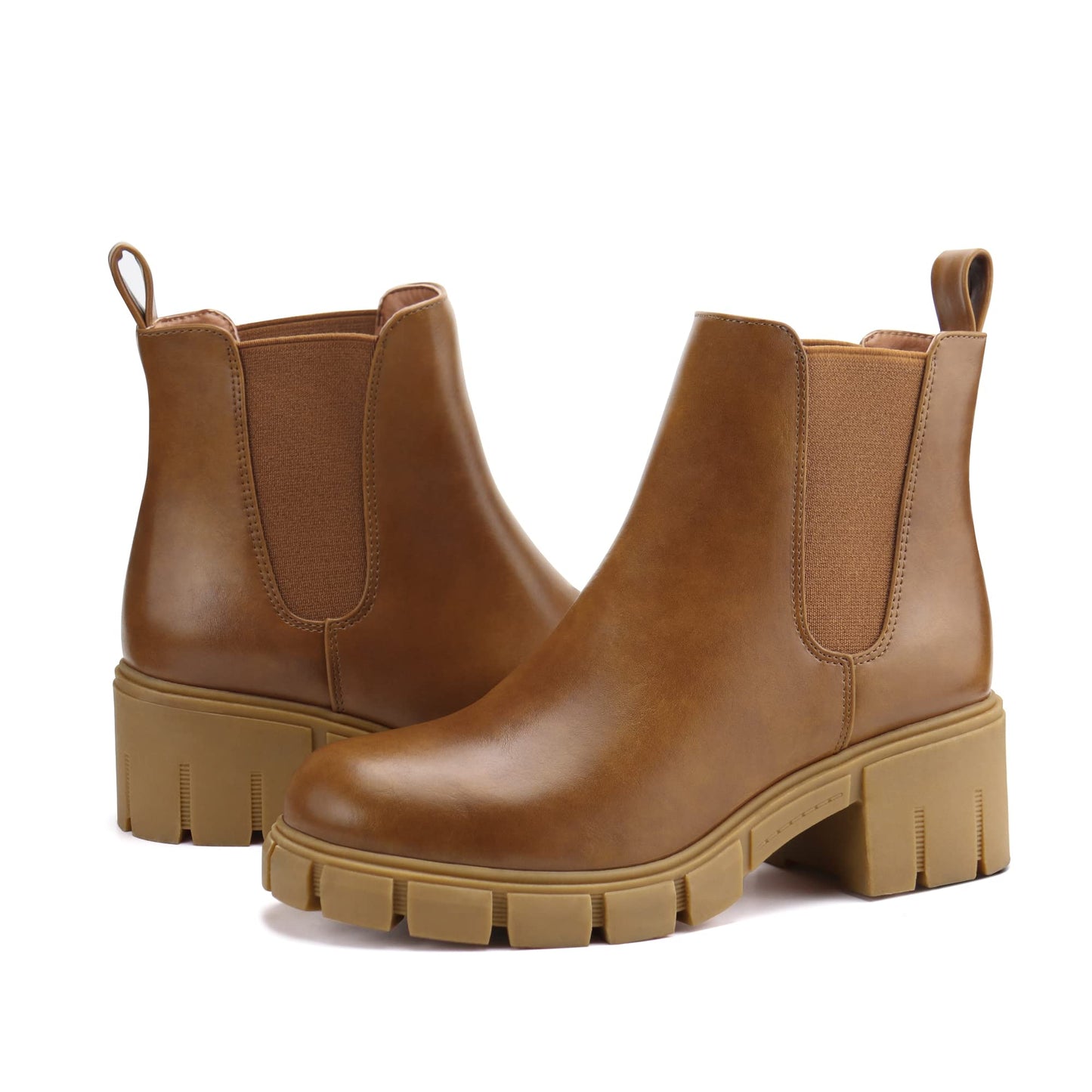 EBXN Women Platform Ankle Boots