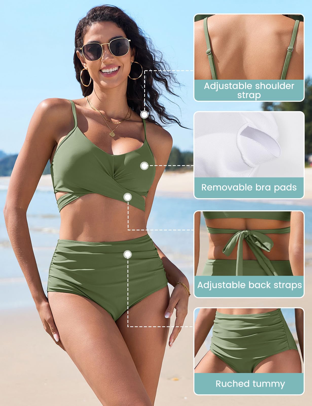 Waisted Bathing Suit