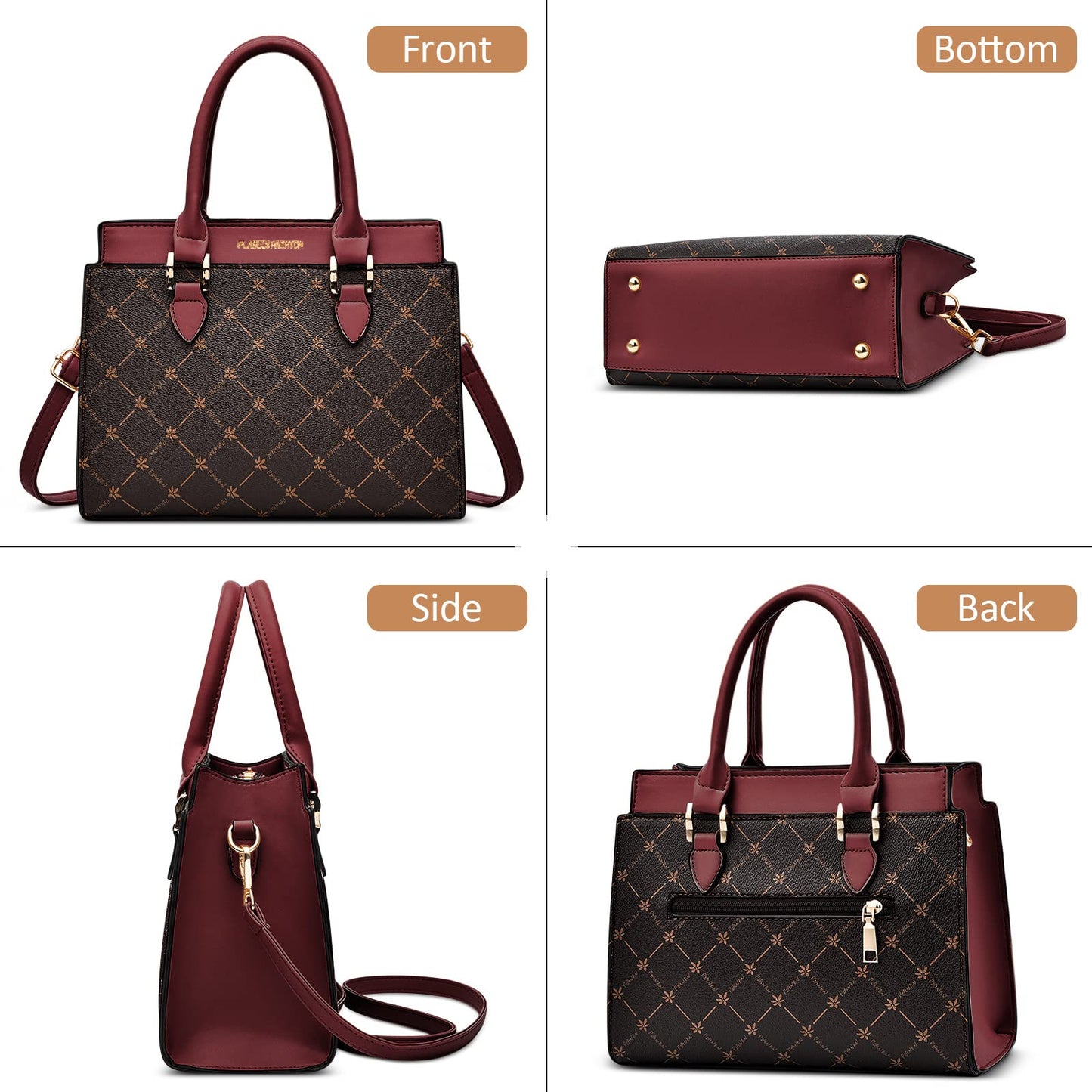 EBXN Mujer Bolso de Hombro Moda