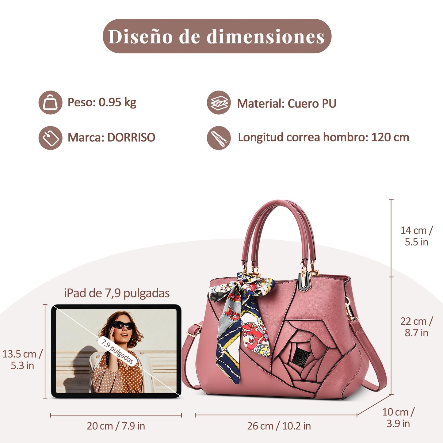 EBXN Bolsos Mujer Bolsa de Mujer