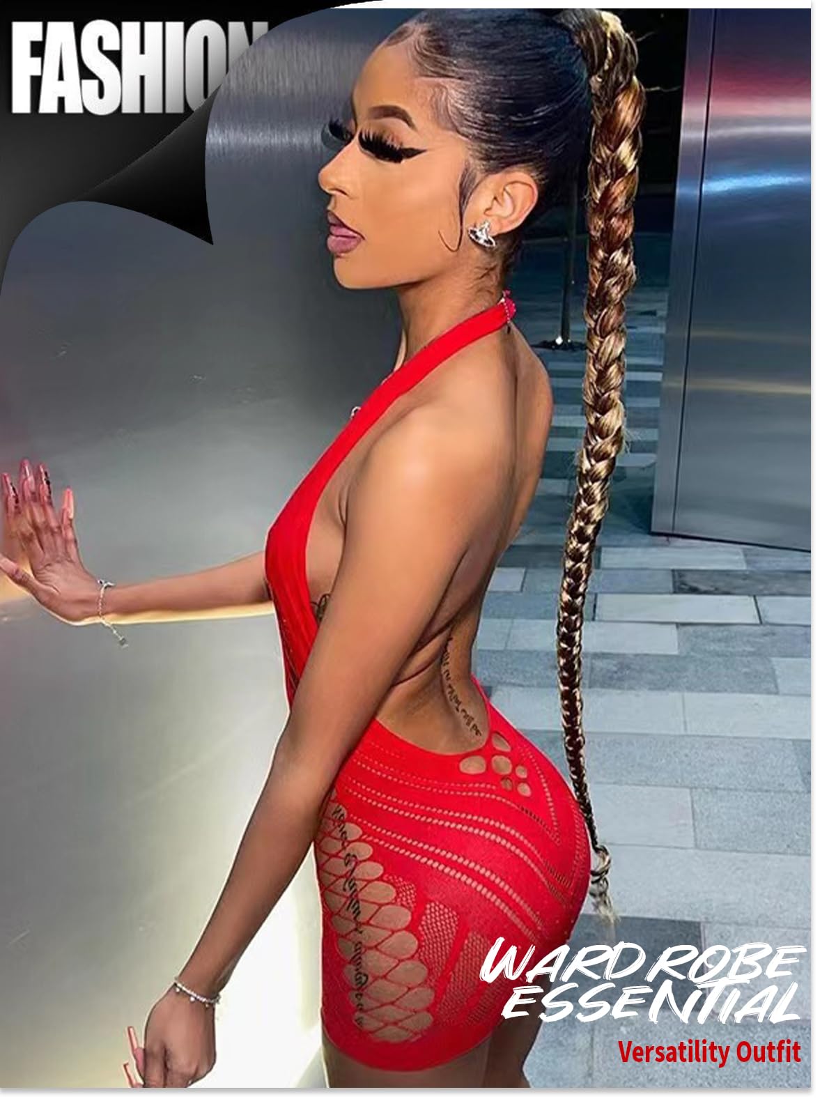 Sexy Pijama Fiesta Bodycon Mini Dress