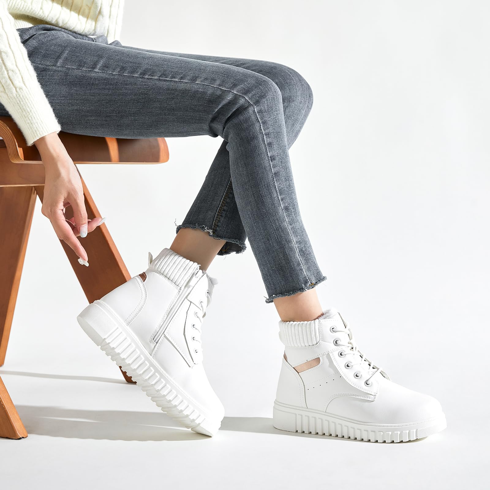 EBXN Women's Waterproof Boots