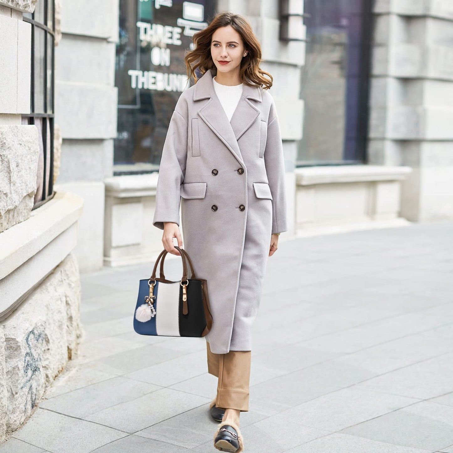 EBXN Bolsos de Mano de Mujer