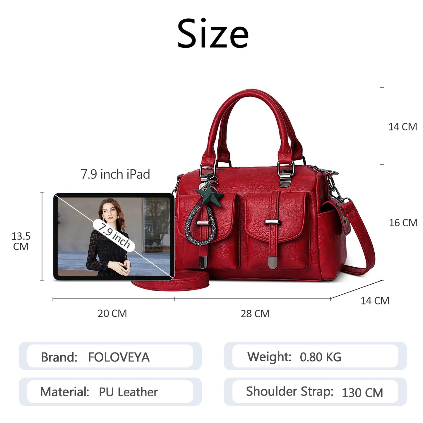 EBXN Retro Bolsos de Mujer