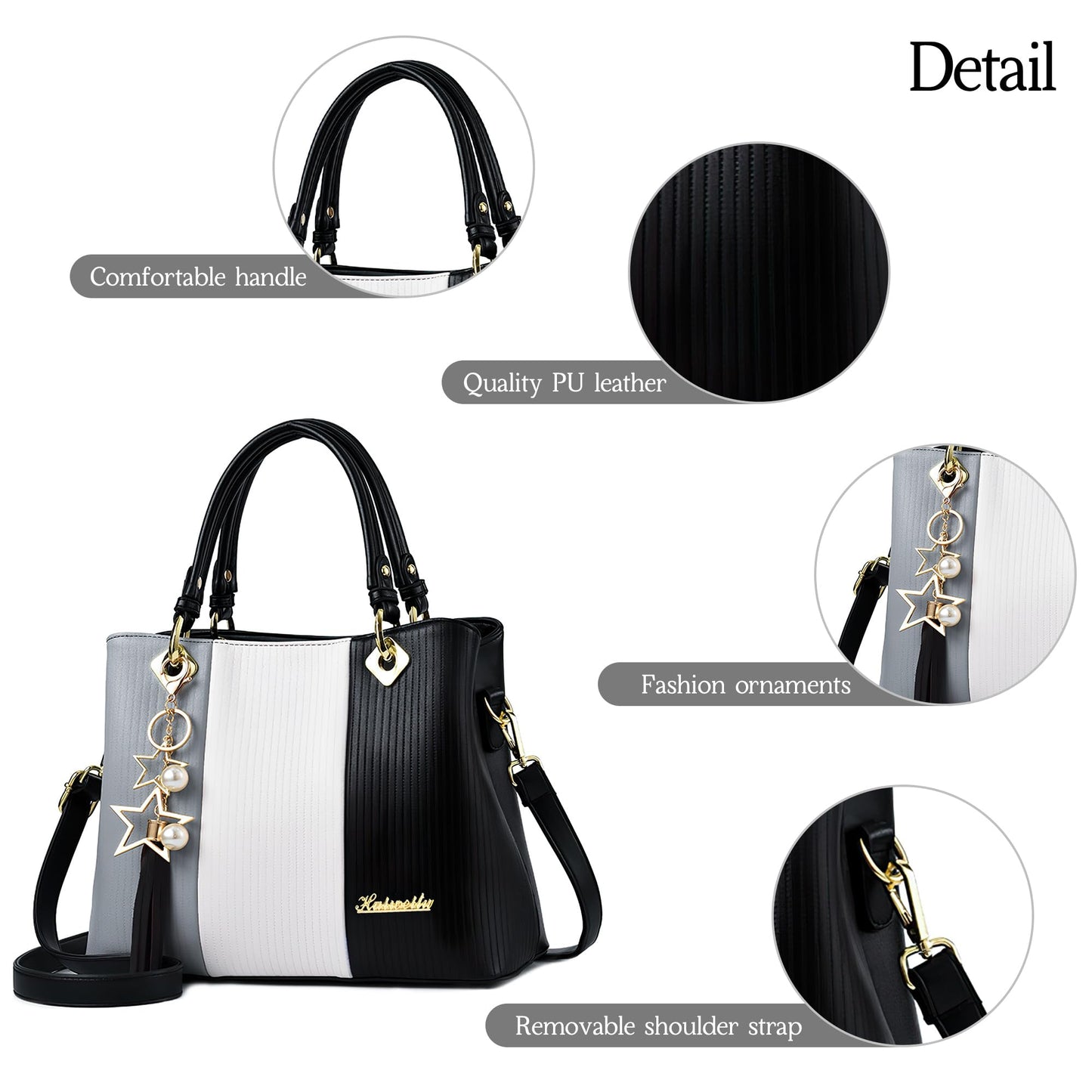 EBXN Elegante Bolsos De Mano