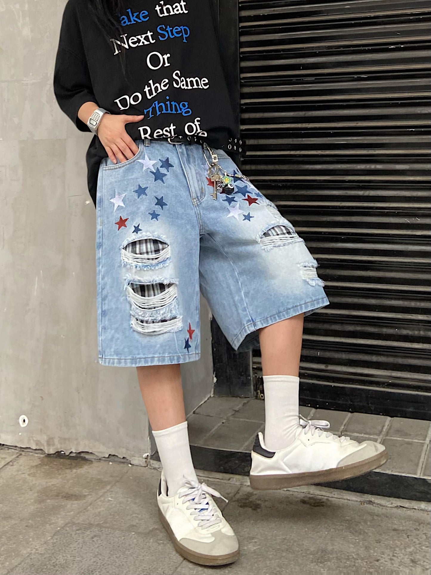 Baggy Jeans Shorts