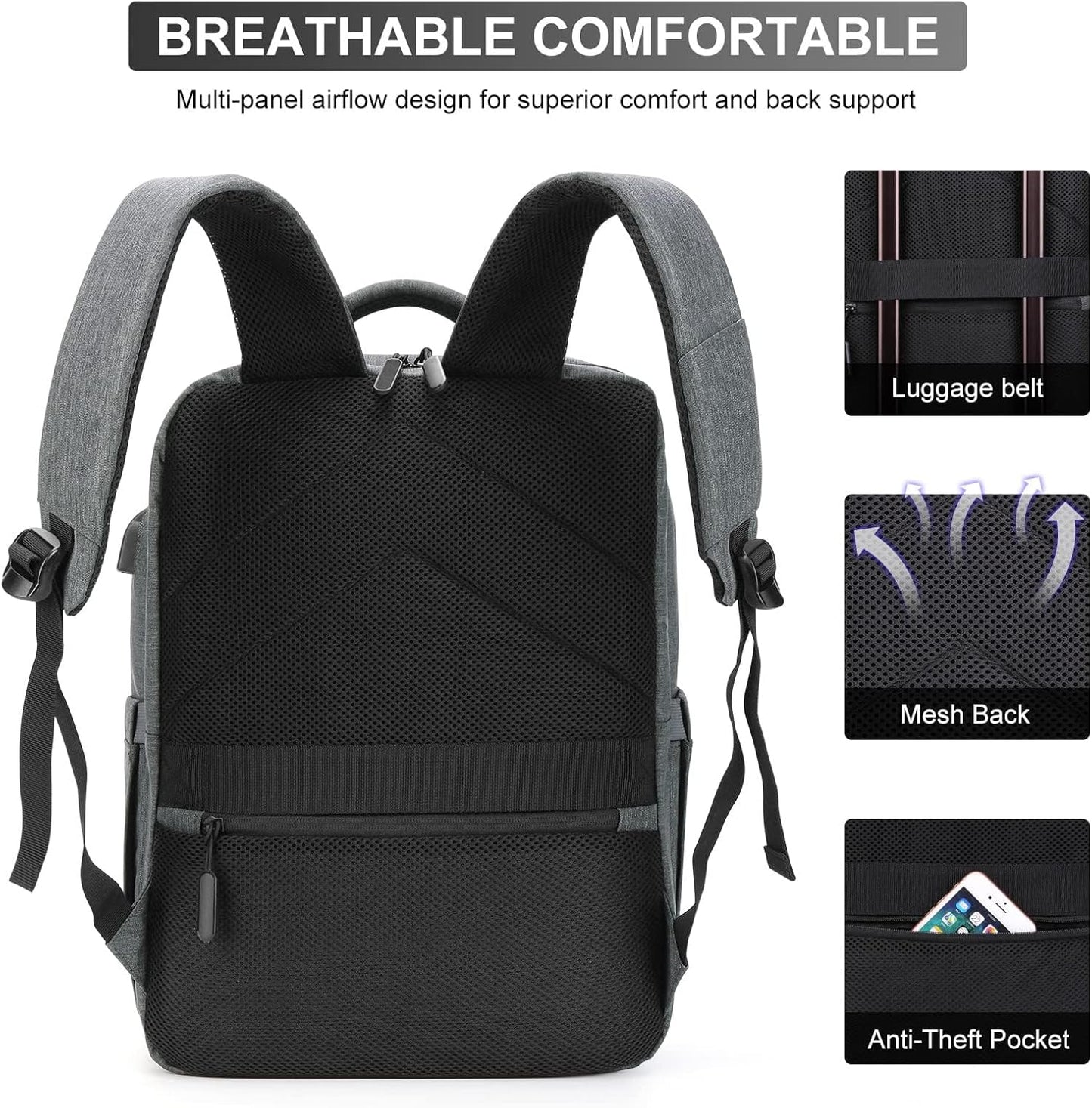 EBXN Mochila para portátil de viaje