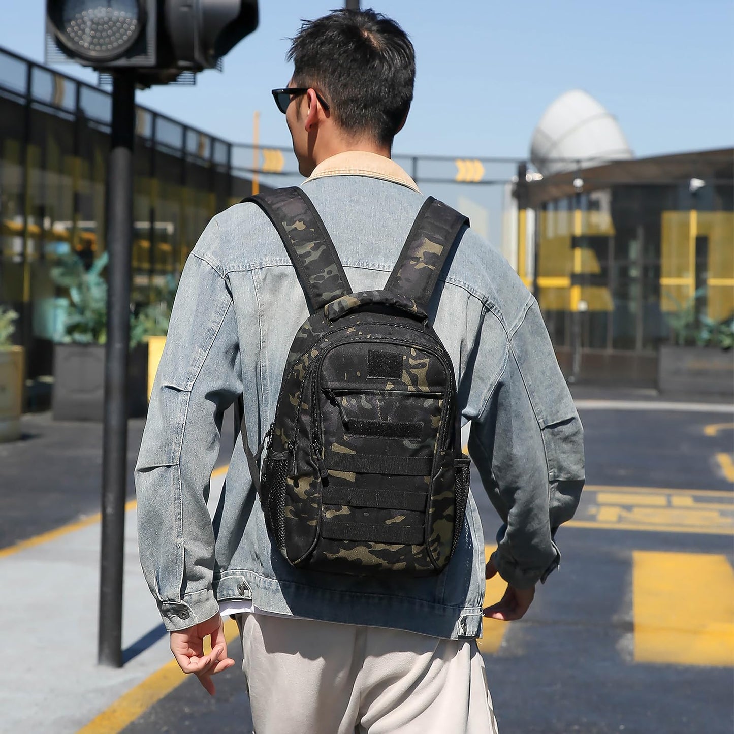 EBXN Mochila Militar Pequeña 15L