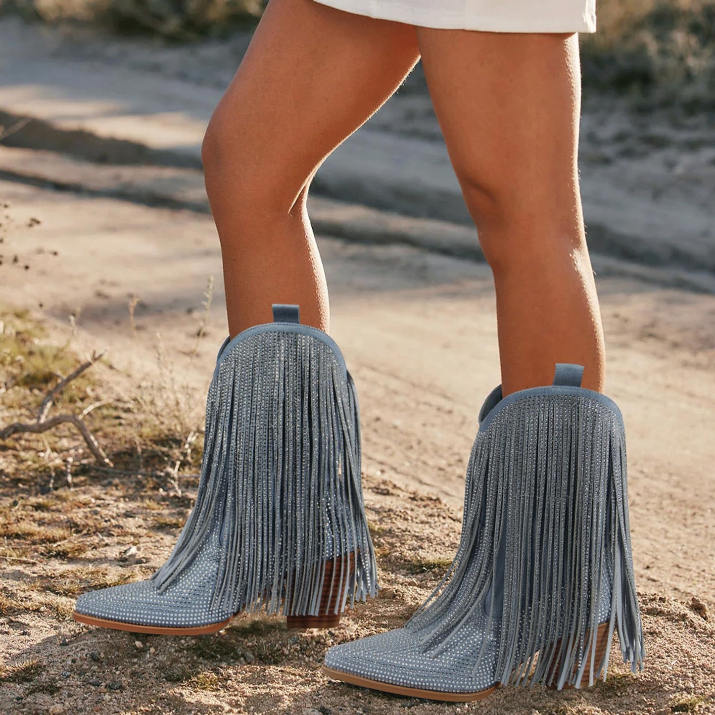 EBXN Women's Cowgirl Boots