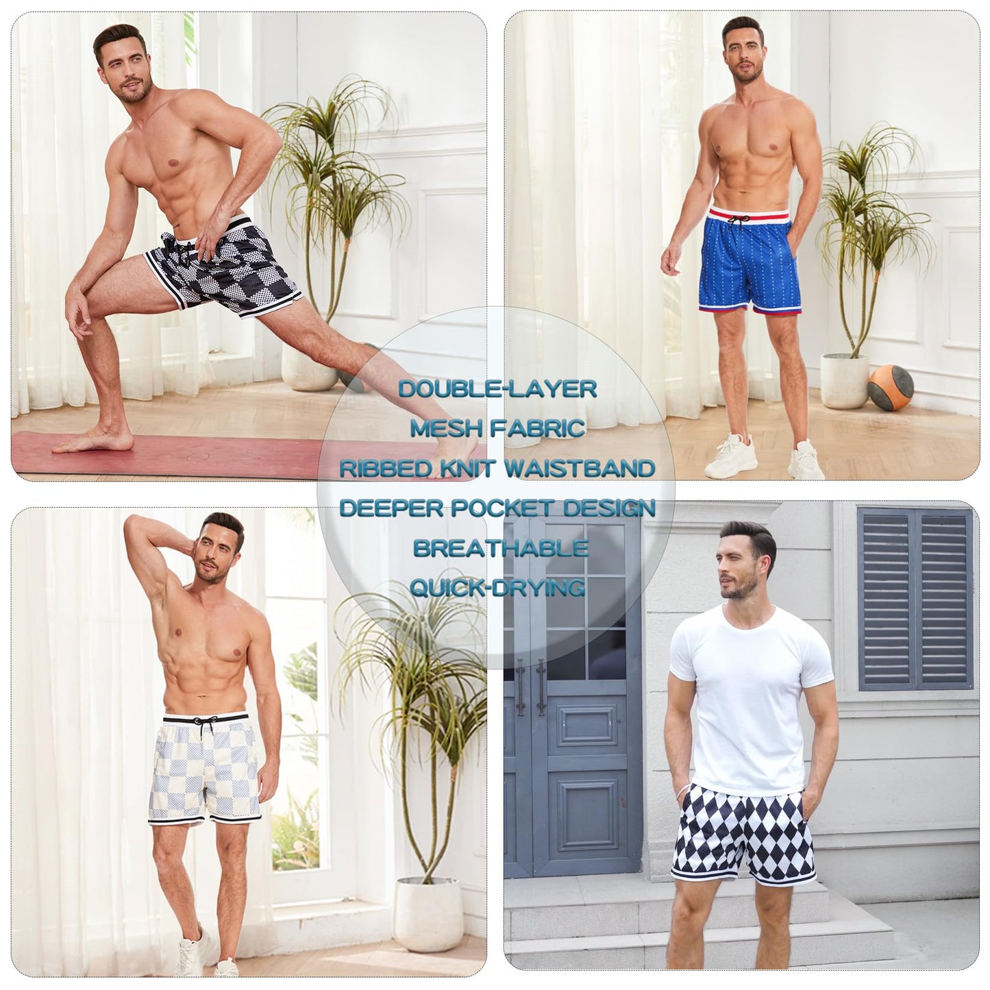Basketball Athletic Shorts Men