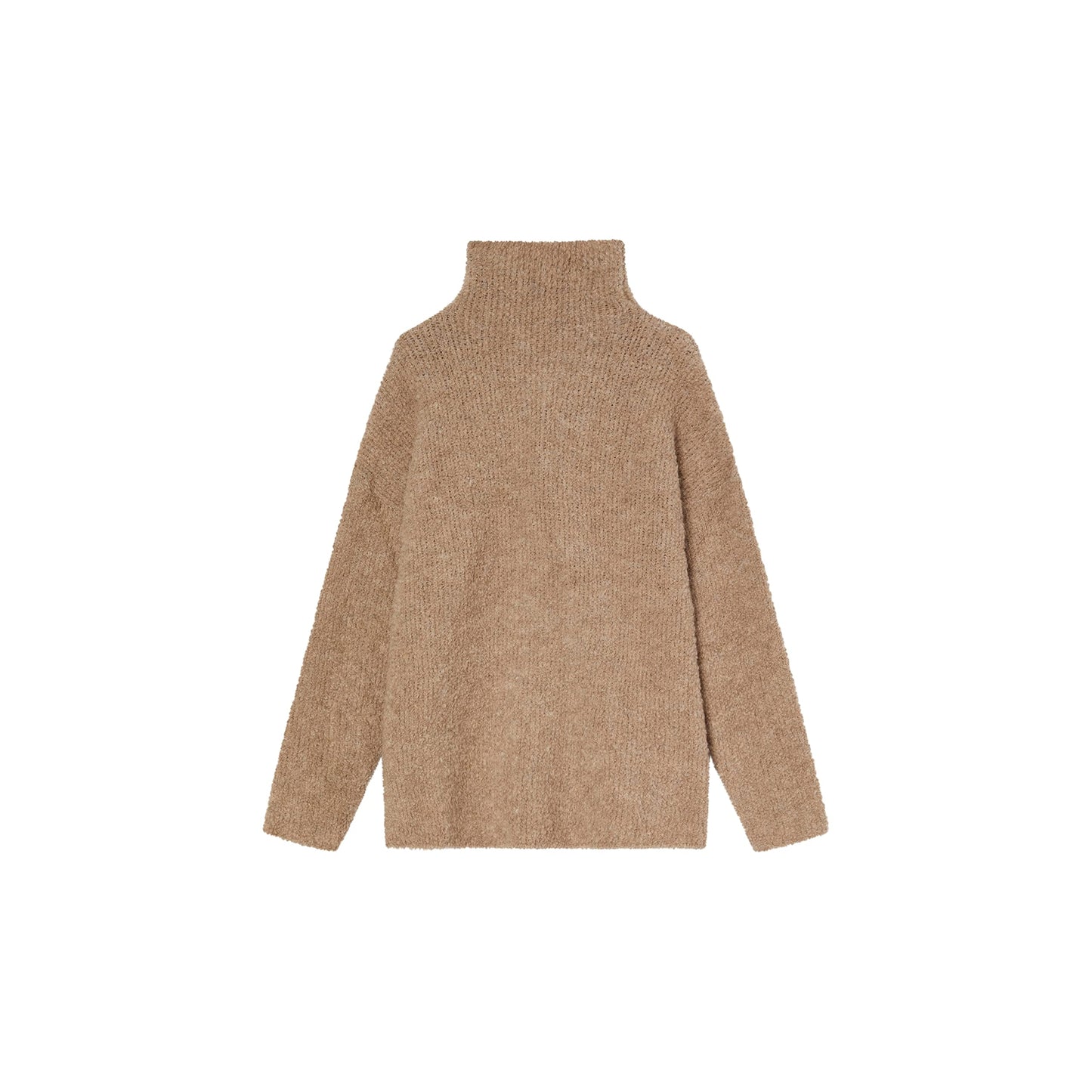 EBXN Jersey Mujer Algodón Cuello Alto