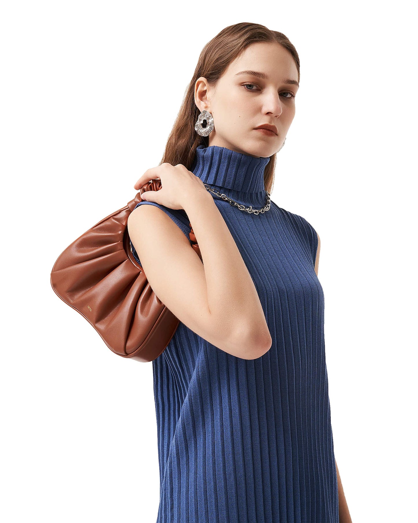 EBXN Bolso Hobo fruncido Gabbi para mujer