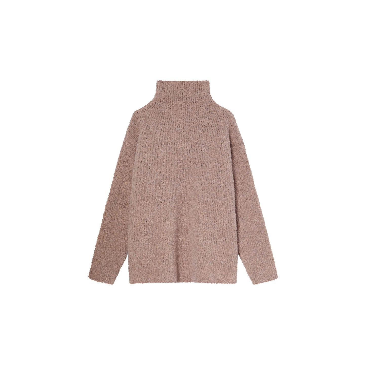 EBXN Jersey Mujer Algodón Cuello Alto