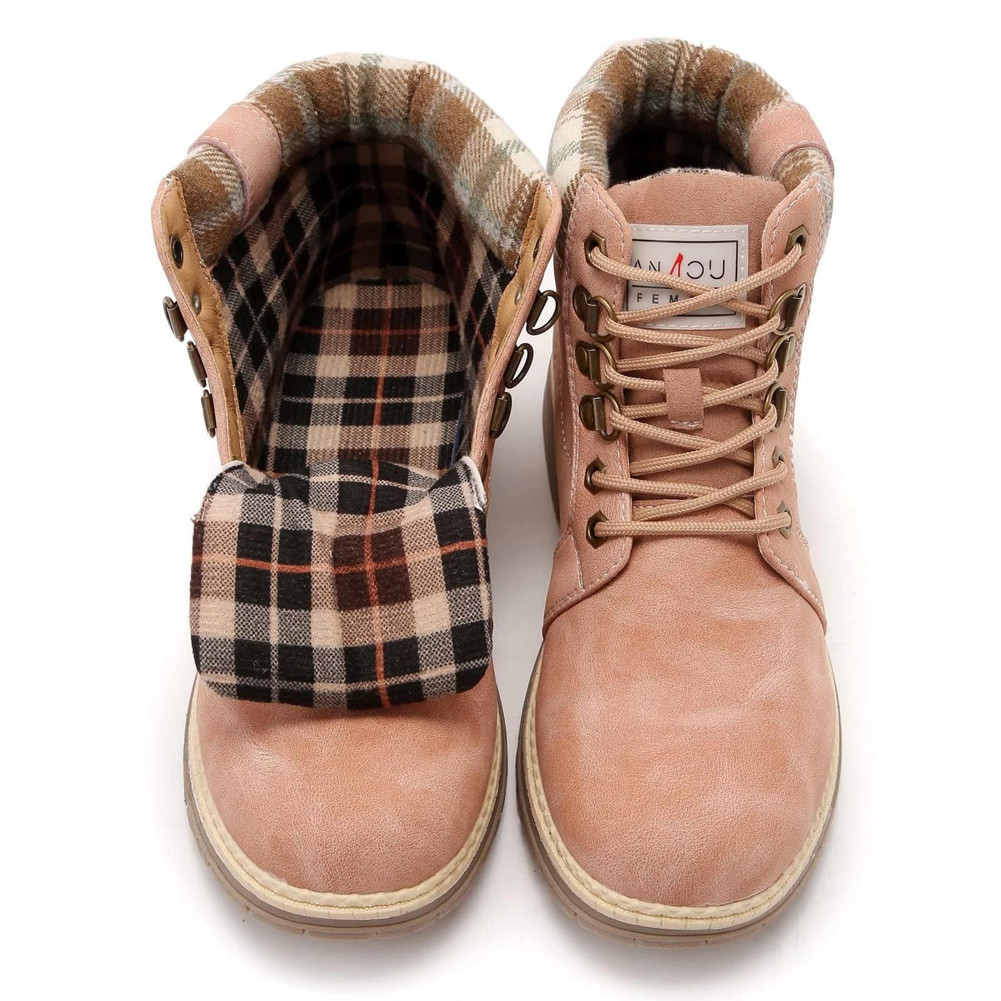 EBXN Casual Winter Hiking Boots For Women