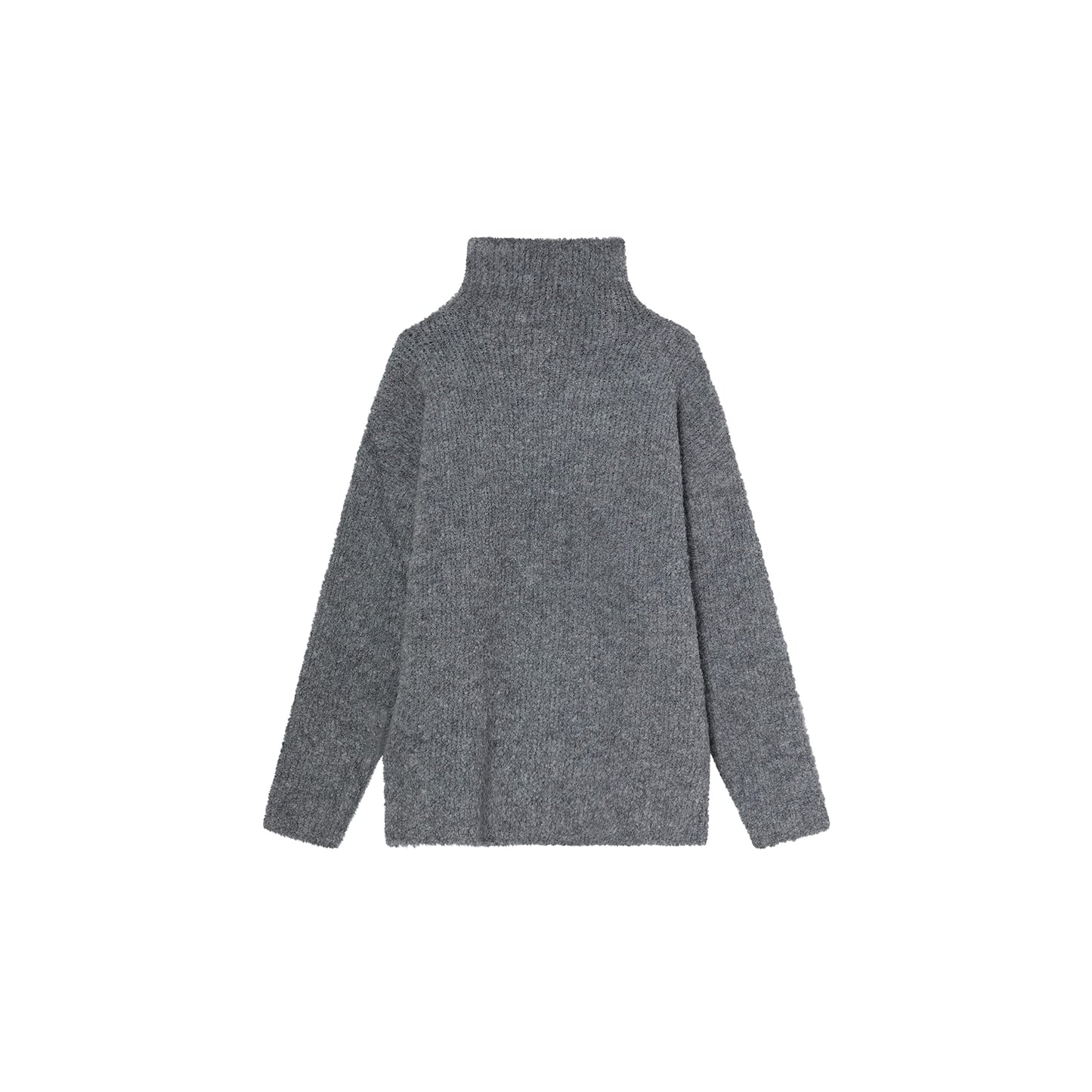EBXN Jersey Mujer Algodón Cuello Alto