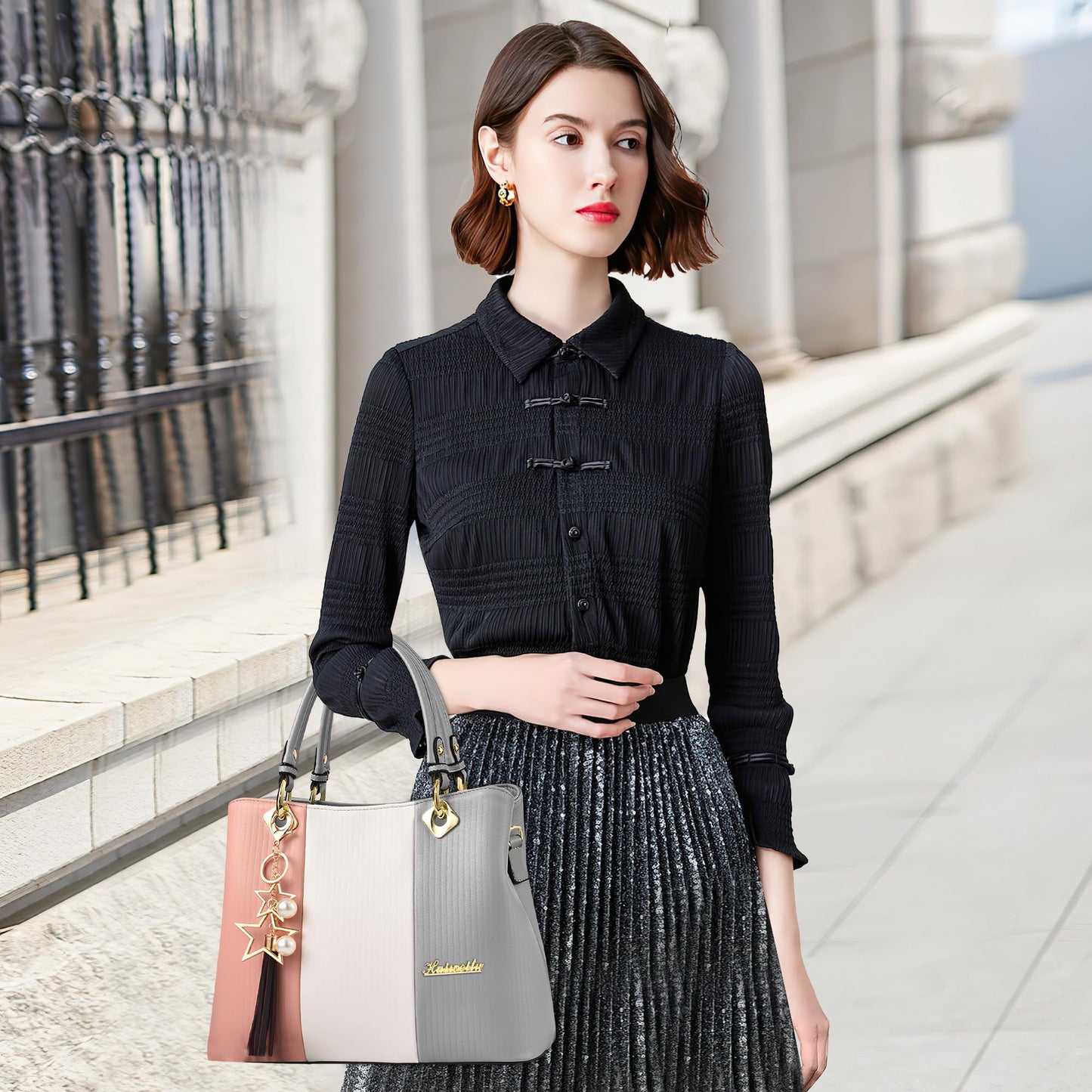 EBXN Elegante Bolsos De Mano