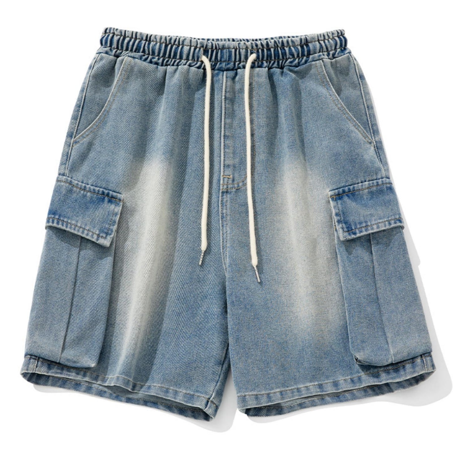 Baggy Jeans Shorts Men