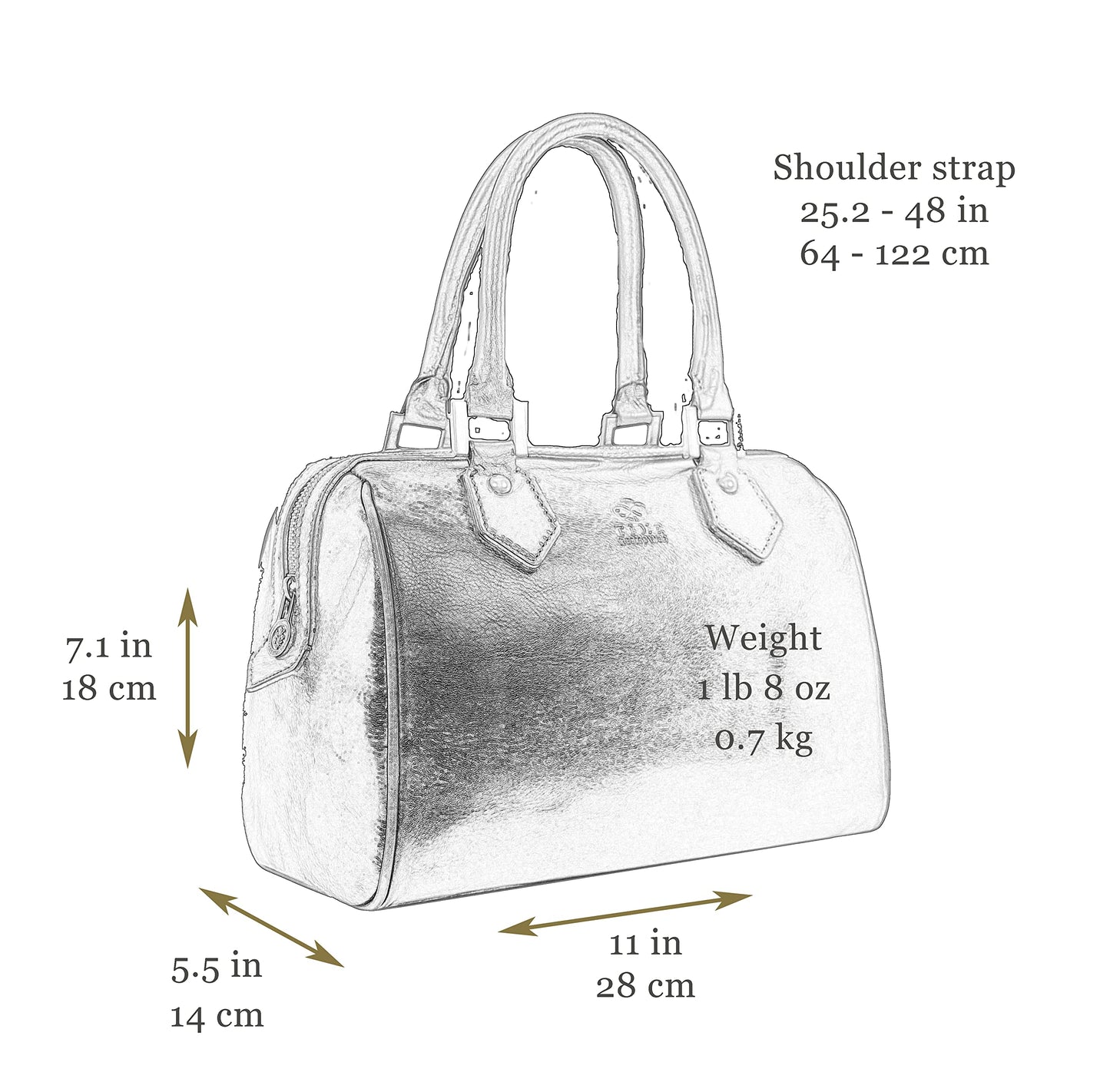 EBXN Resistance Bolso de Mano para Mujer