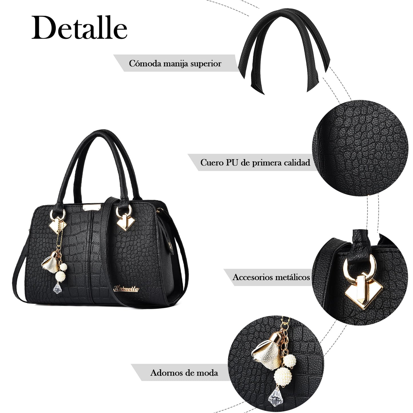 EBXN Bolsos de Mujer Moda