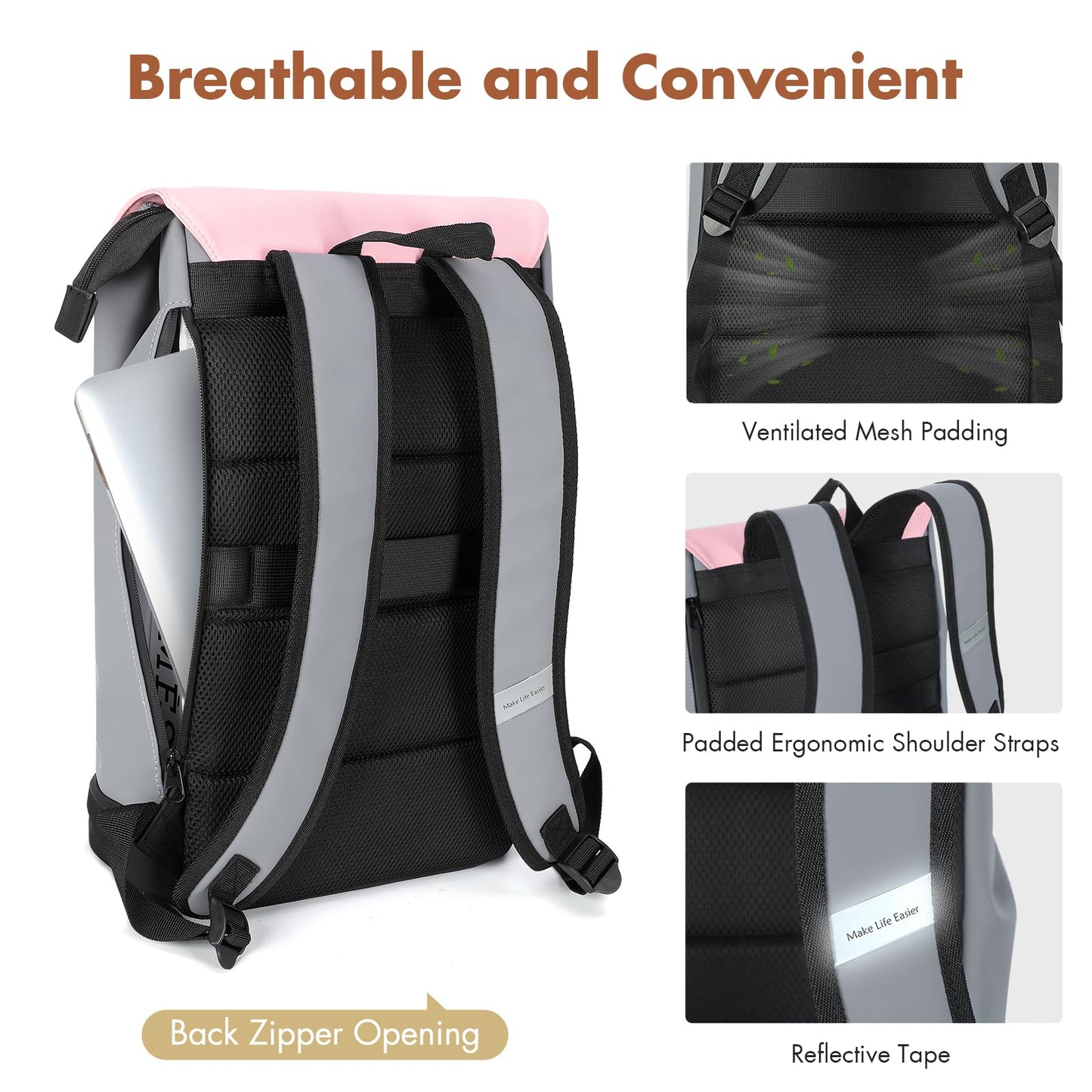 EBXN Mochila para Ordenador Portátil