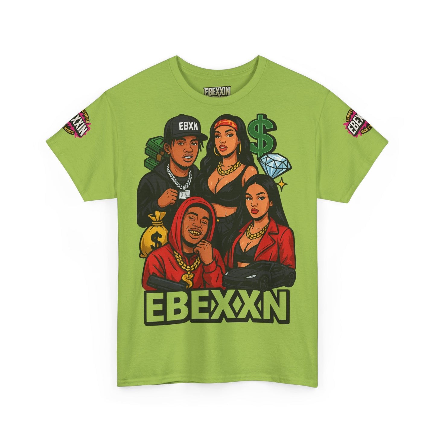 eBexxin - Stylish Unisex Hip Hop Fashion t-shirt
