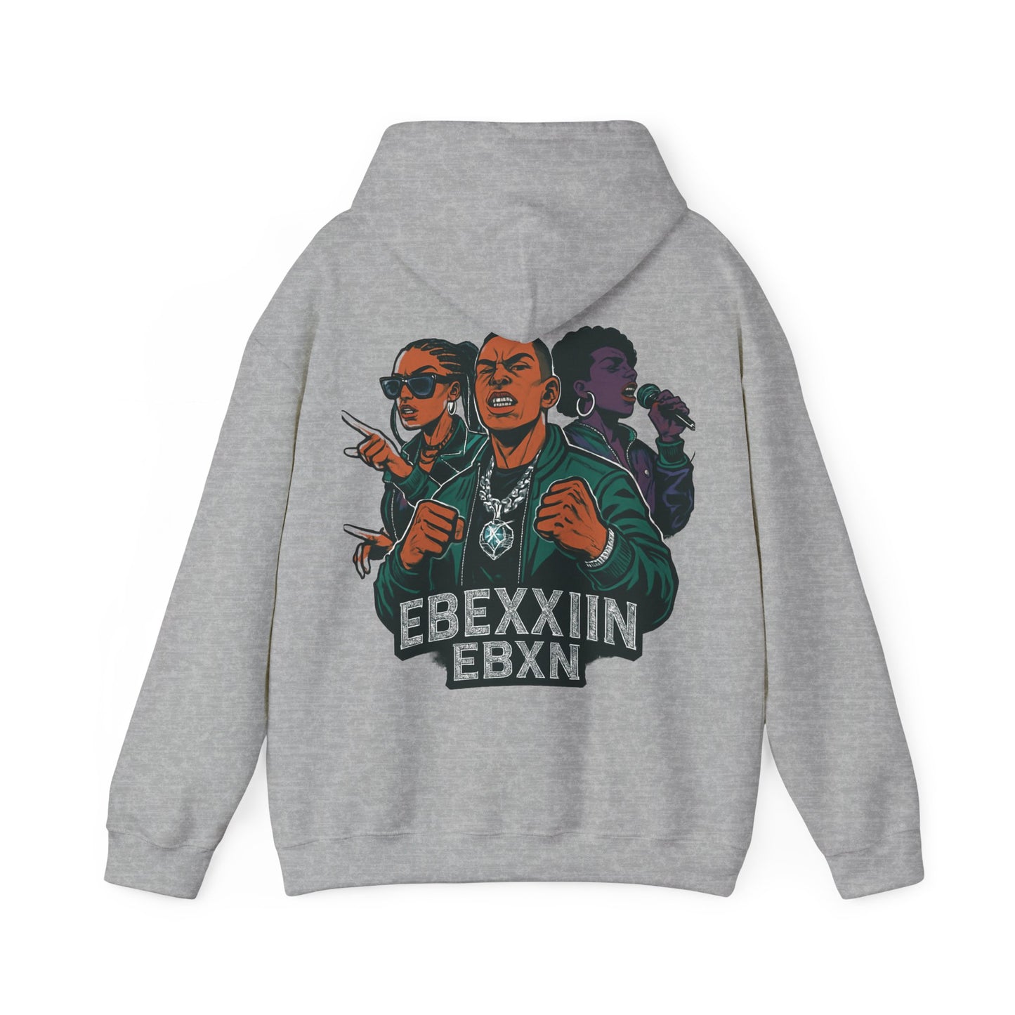 eBexxin - Unisex Hooded Sweatshirt