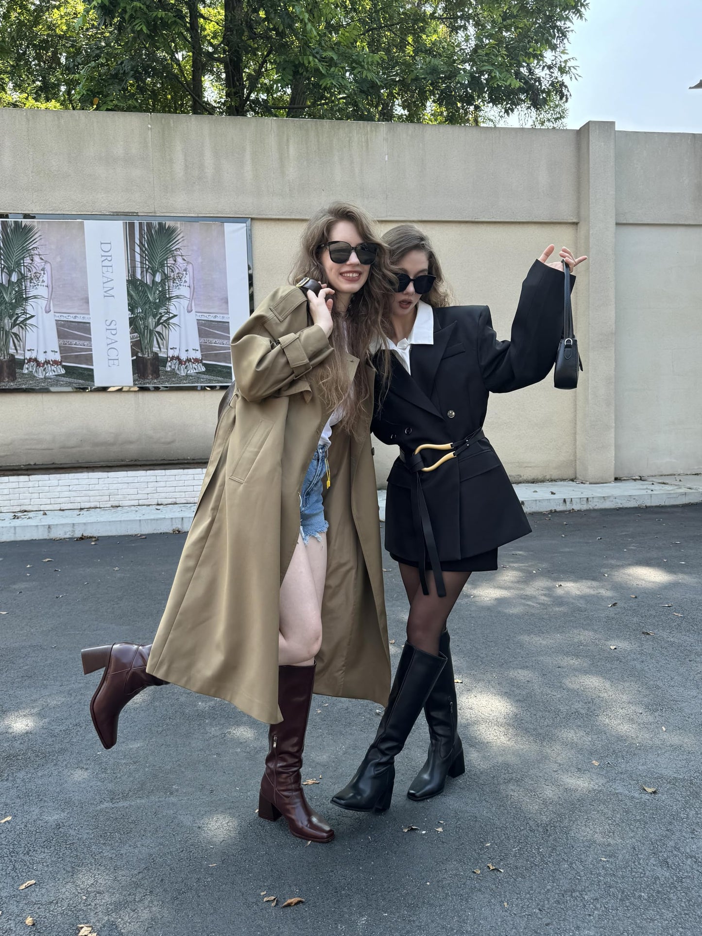 EBXN Knee High Boots for Women