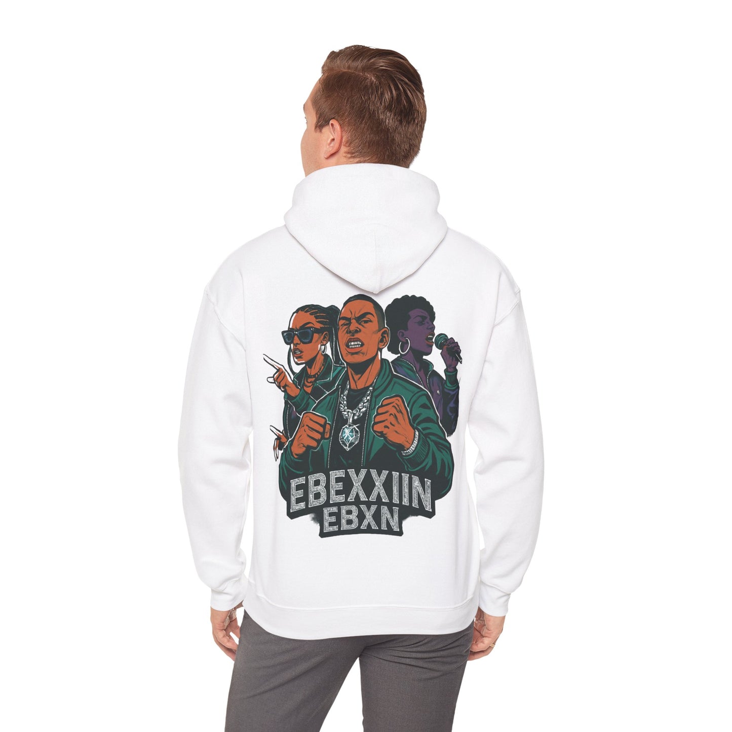 eBexxin - Unisex Hooded Sweatshirt