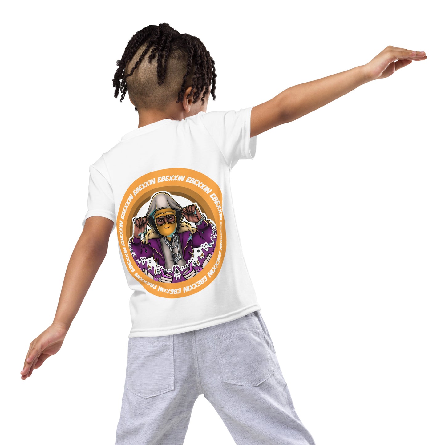 Kids crew neck t-shirt