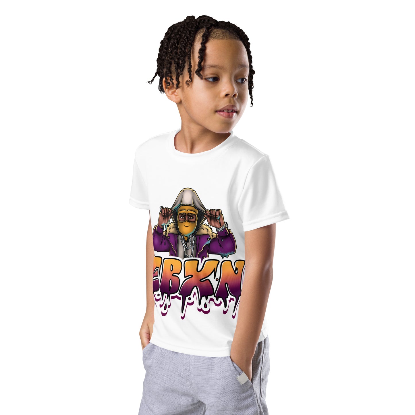 Kids crew neck t-shirt