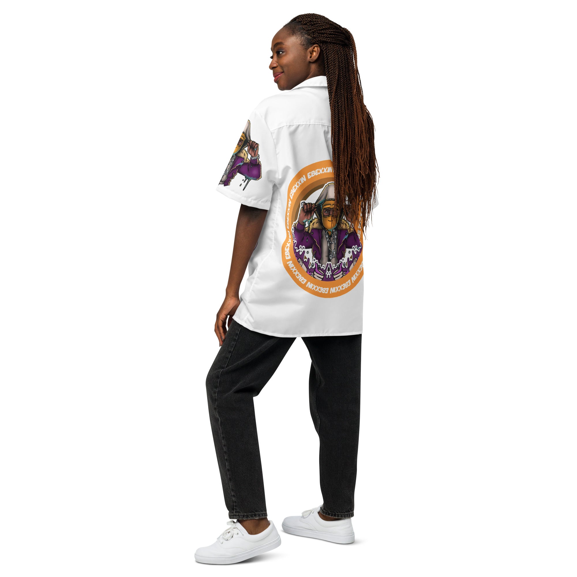 Unisex button shirt