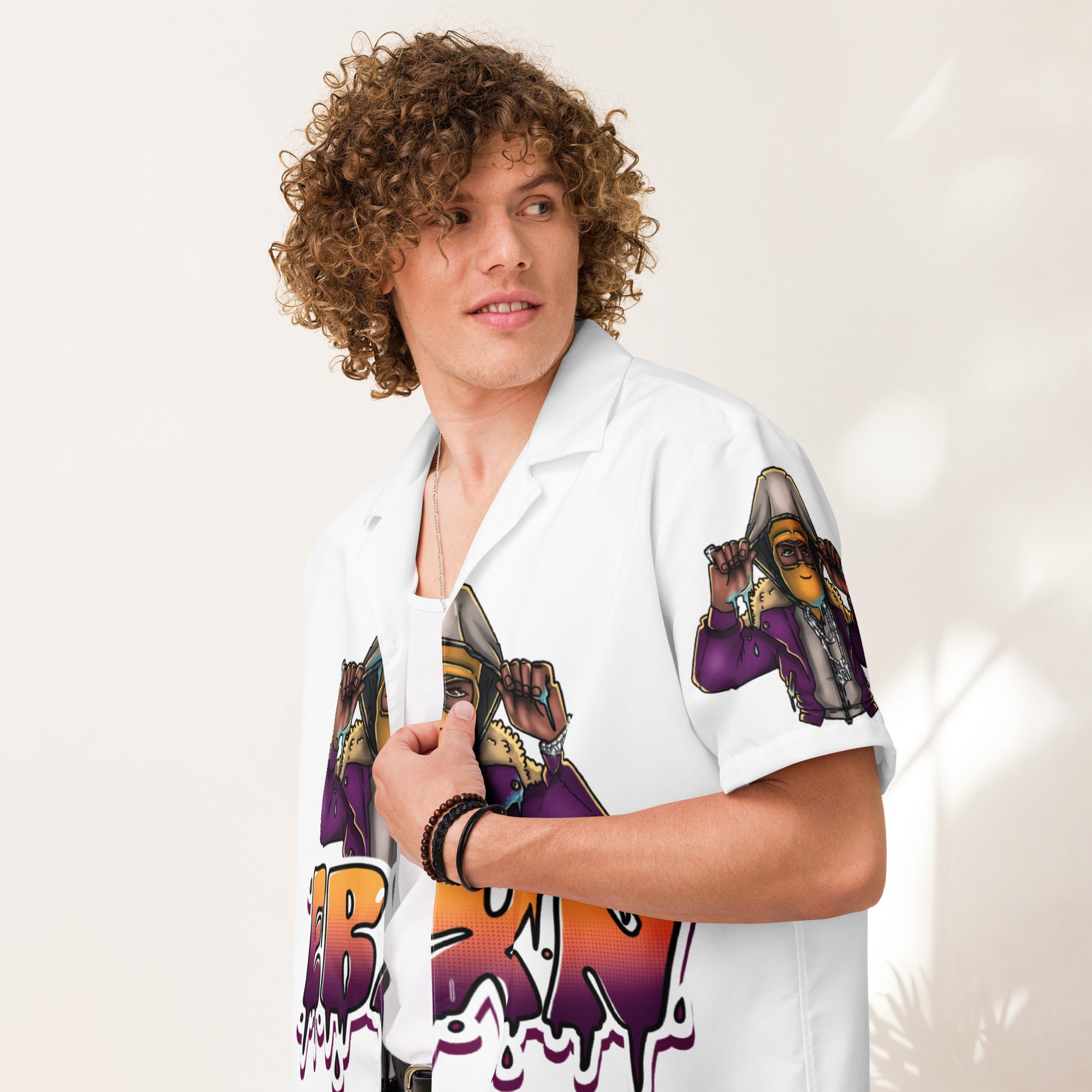 Unisex button shirt