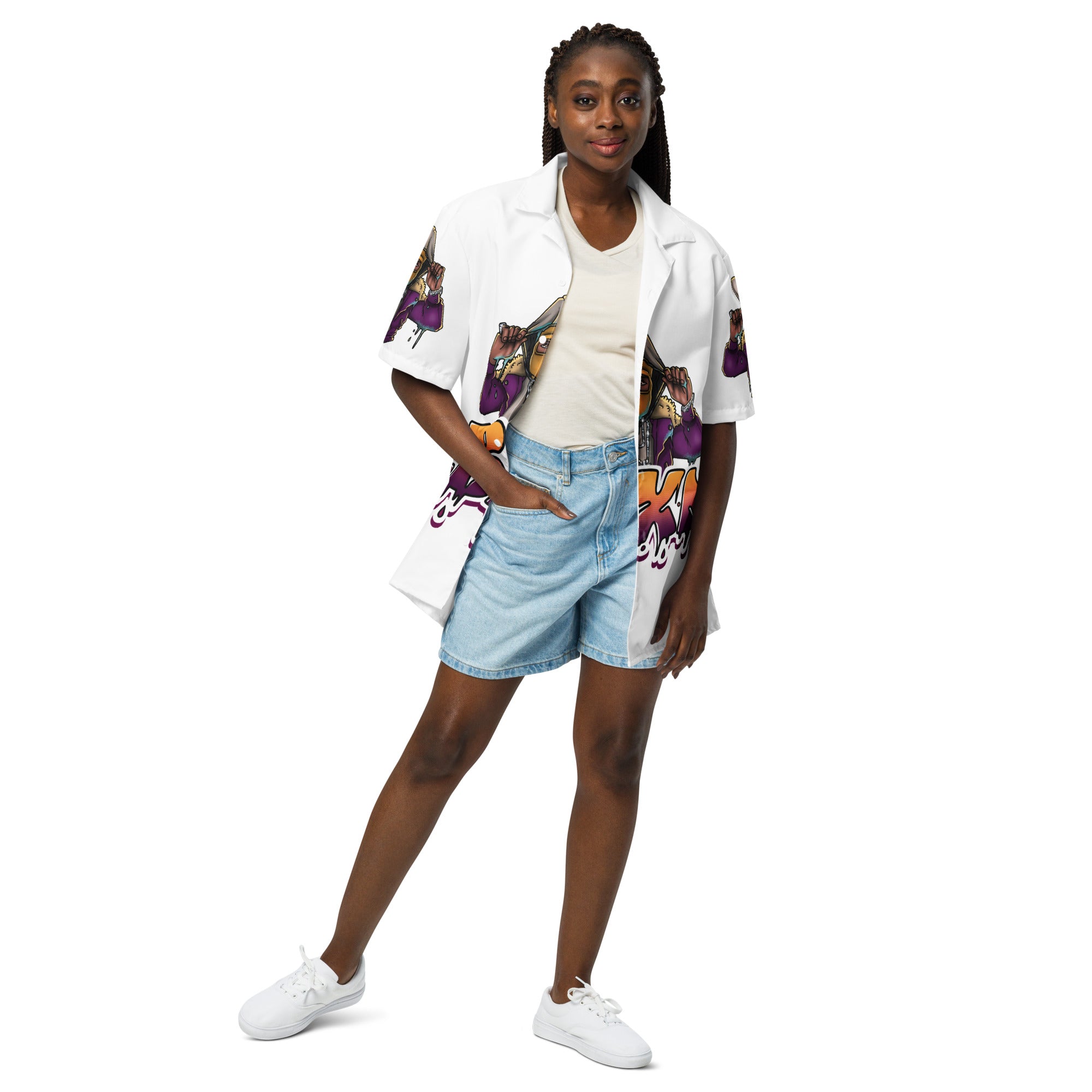 Unisex button shirt