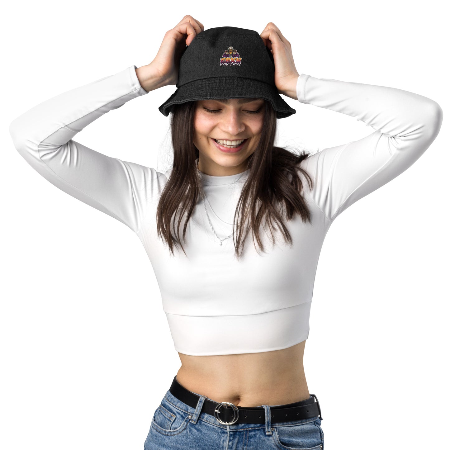 eBexxin - Denim bucket hat
