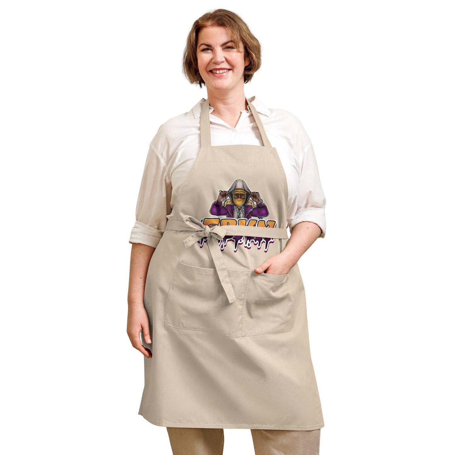 Organic cotton apron