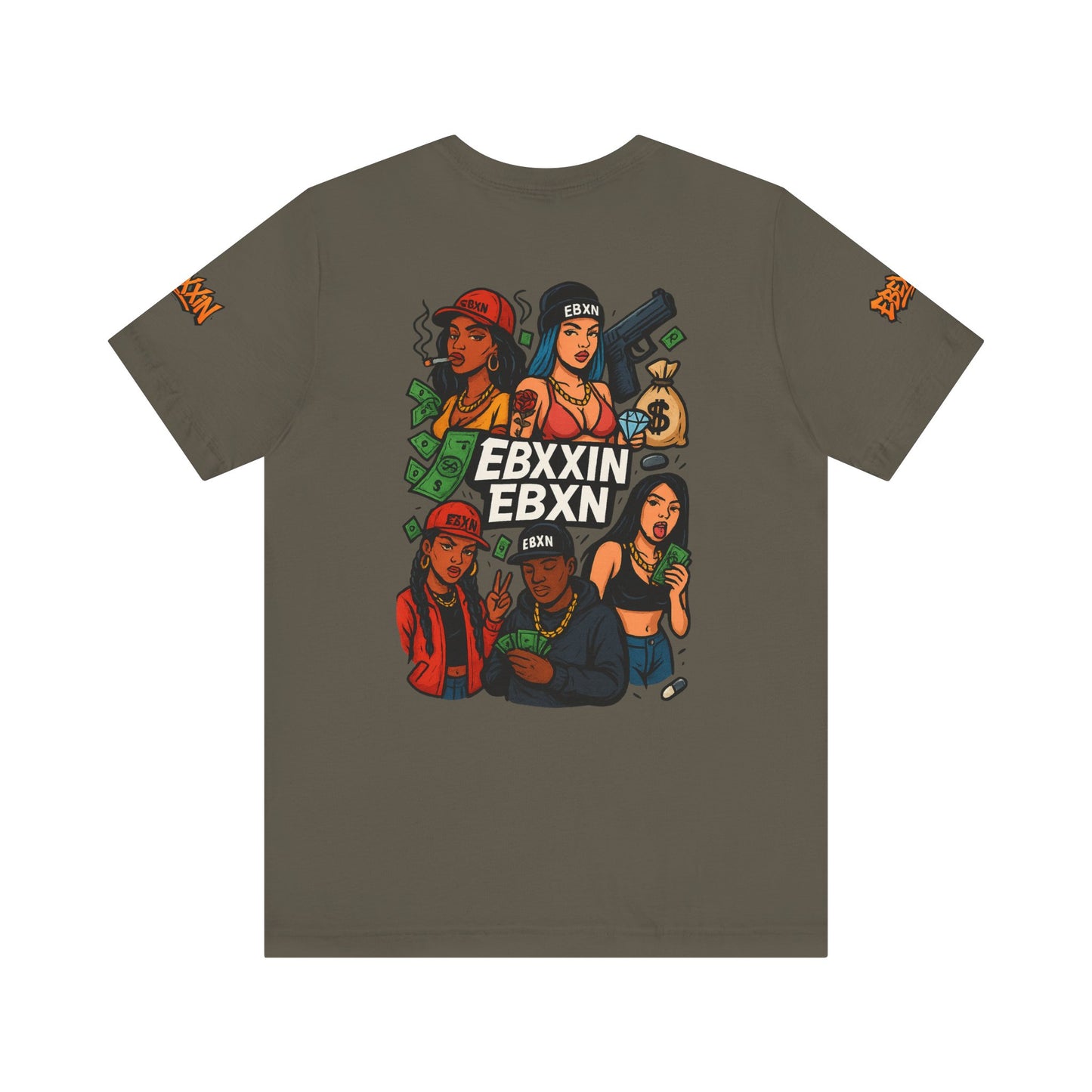 eBexxin -  Unisex Short Sleeve Tee