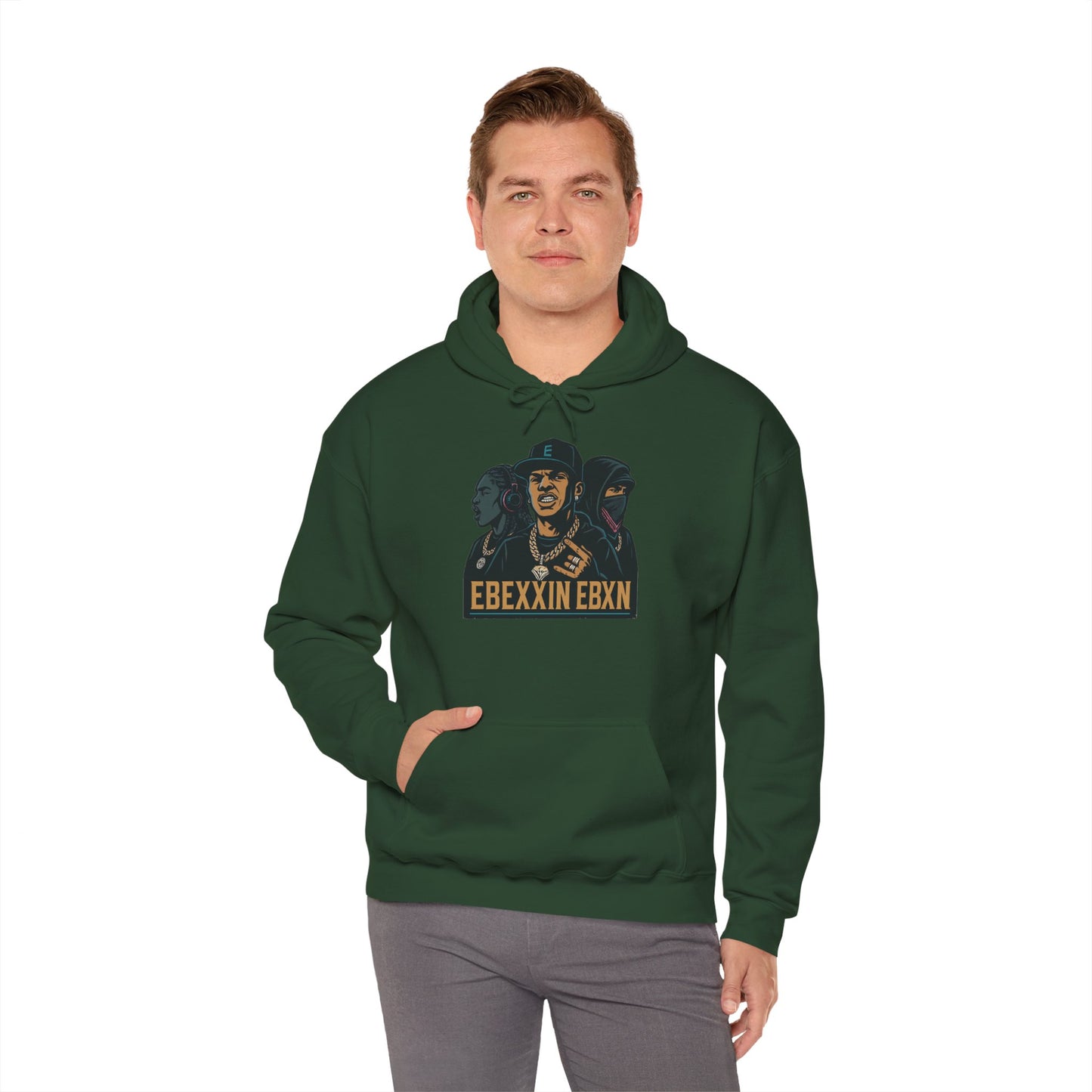 eBexxin - Unisex Hooded Sweatshirt