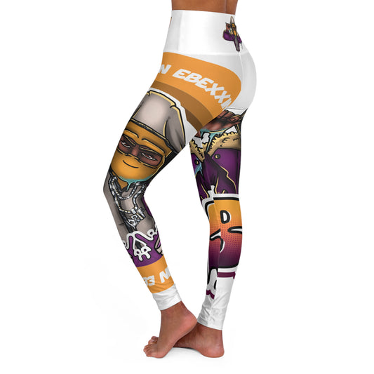 High Waisted Yoga Leggings (AOP)