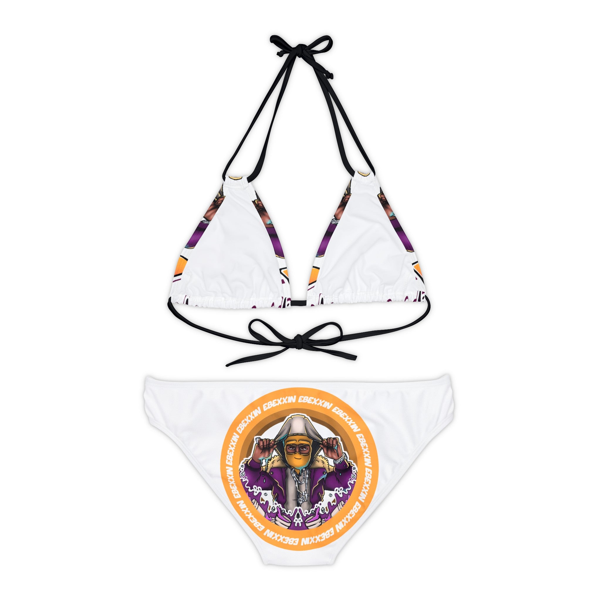 Strappy Bikini Set (AOP)