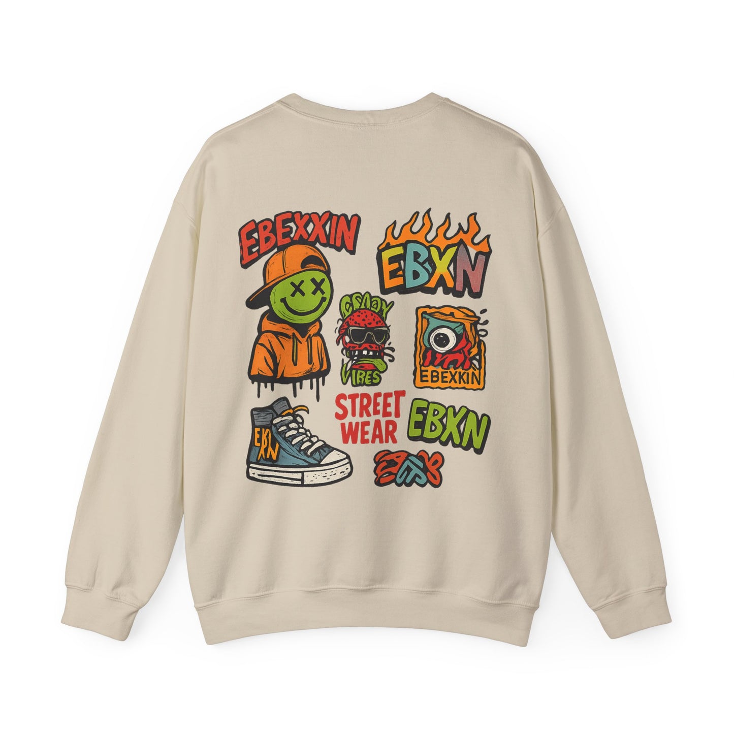 eBexxin Urban Crew Sweatshirt
