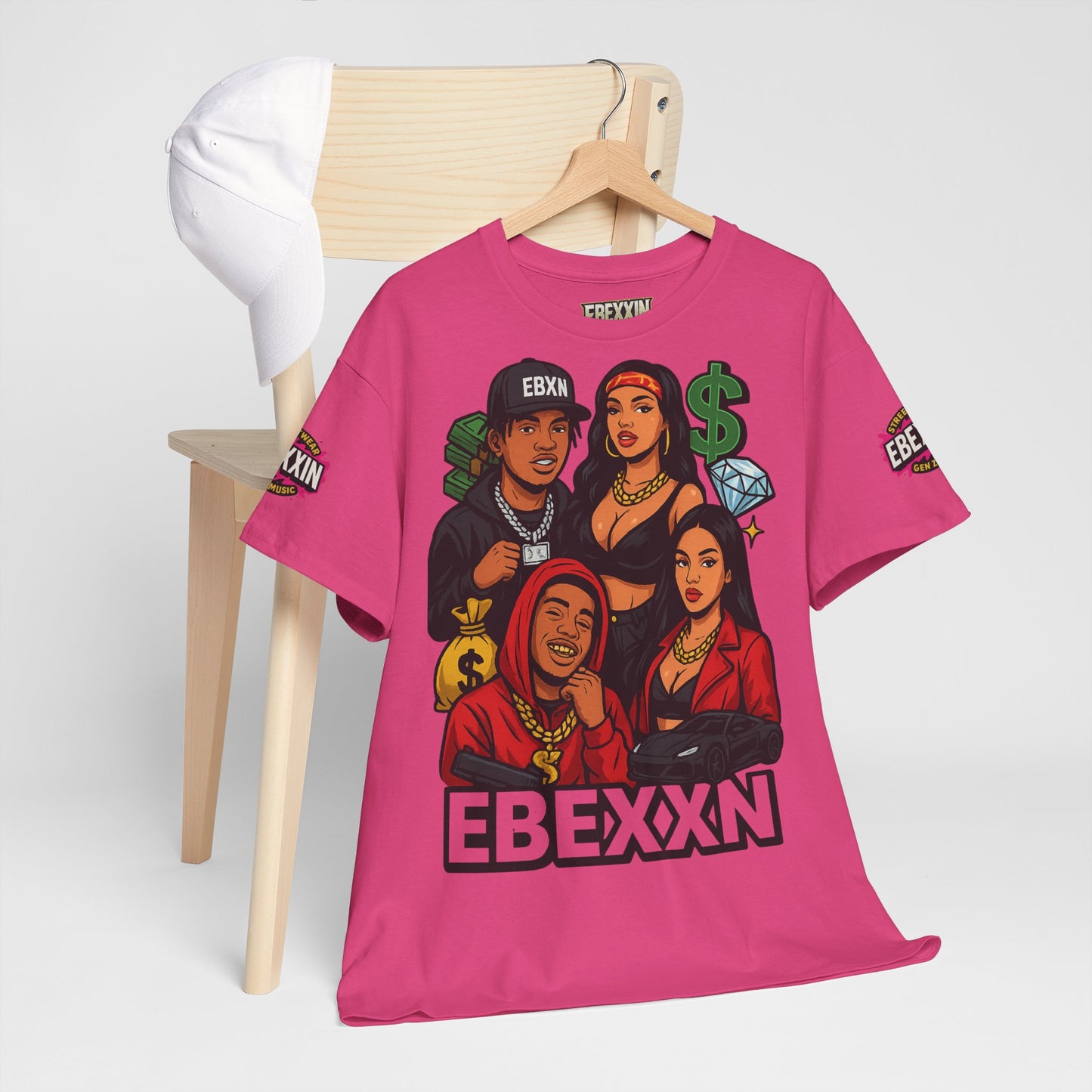 eBexxin - Stylish Unisex Hip Hop Fashion t-shirt