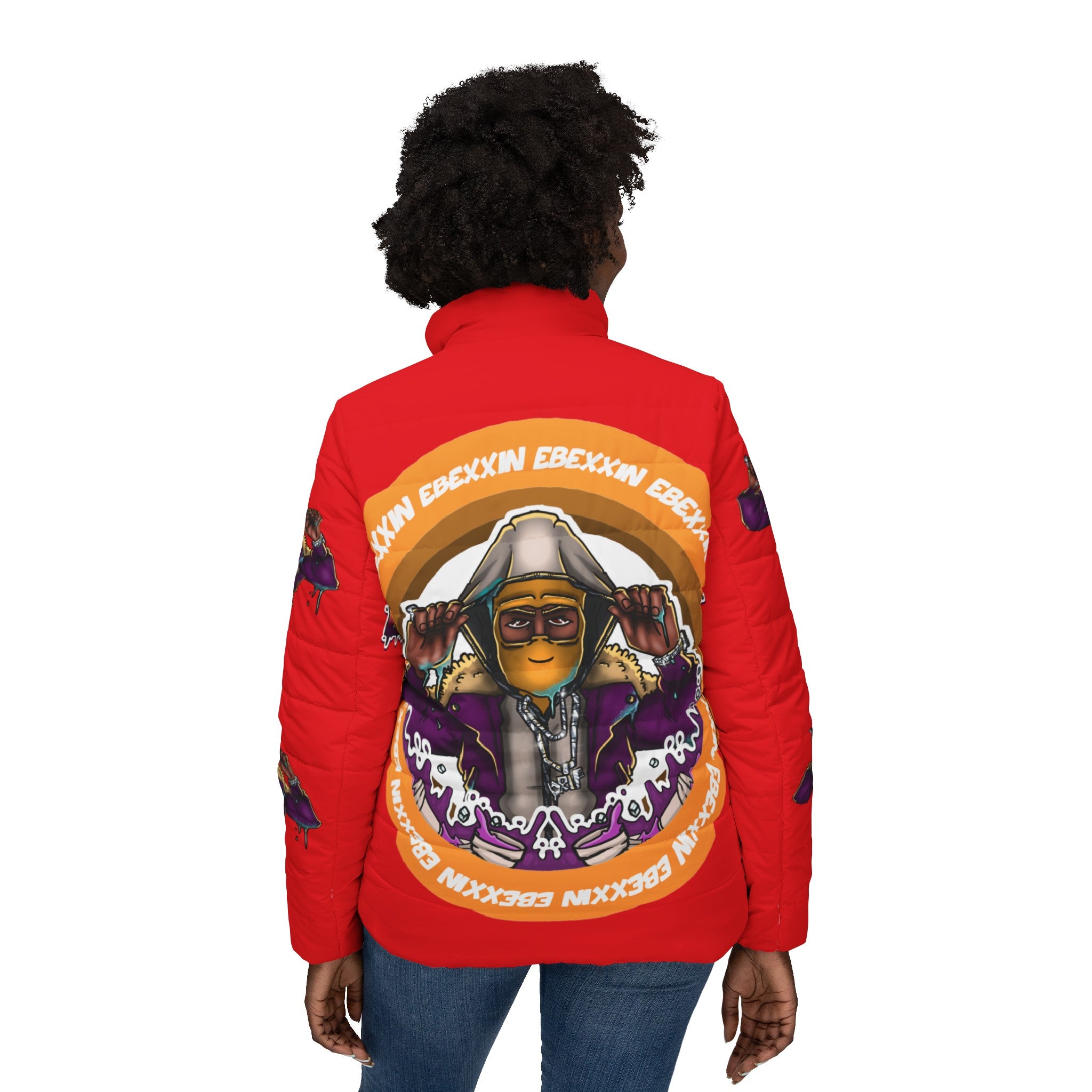 UNISEX’S Puffer Jacket (AOP)