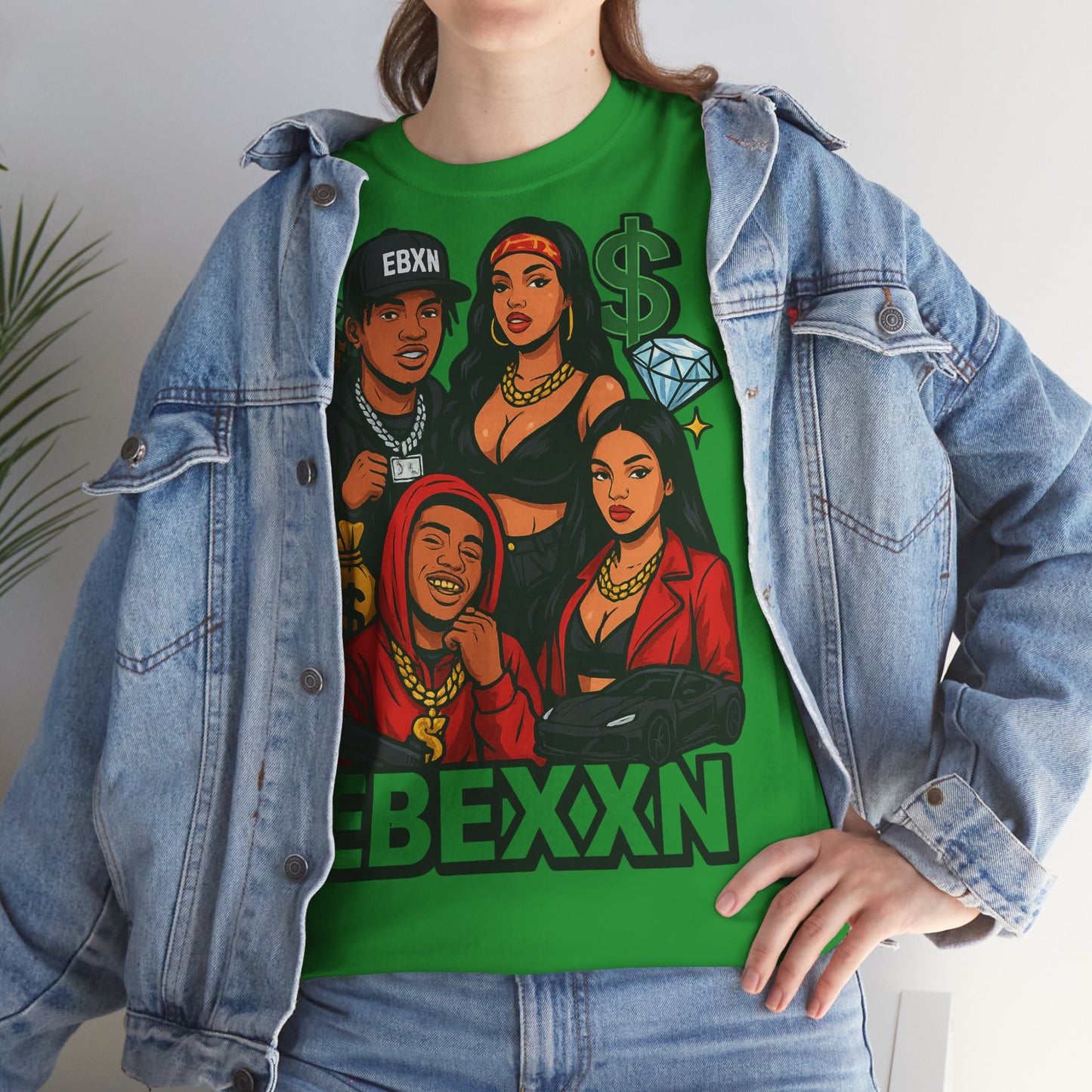 eBexxin - Stylish Unisex Hip Hop Fashion t-shirt