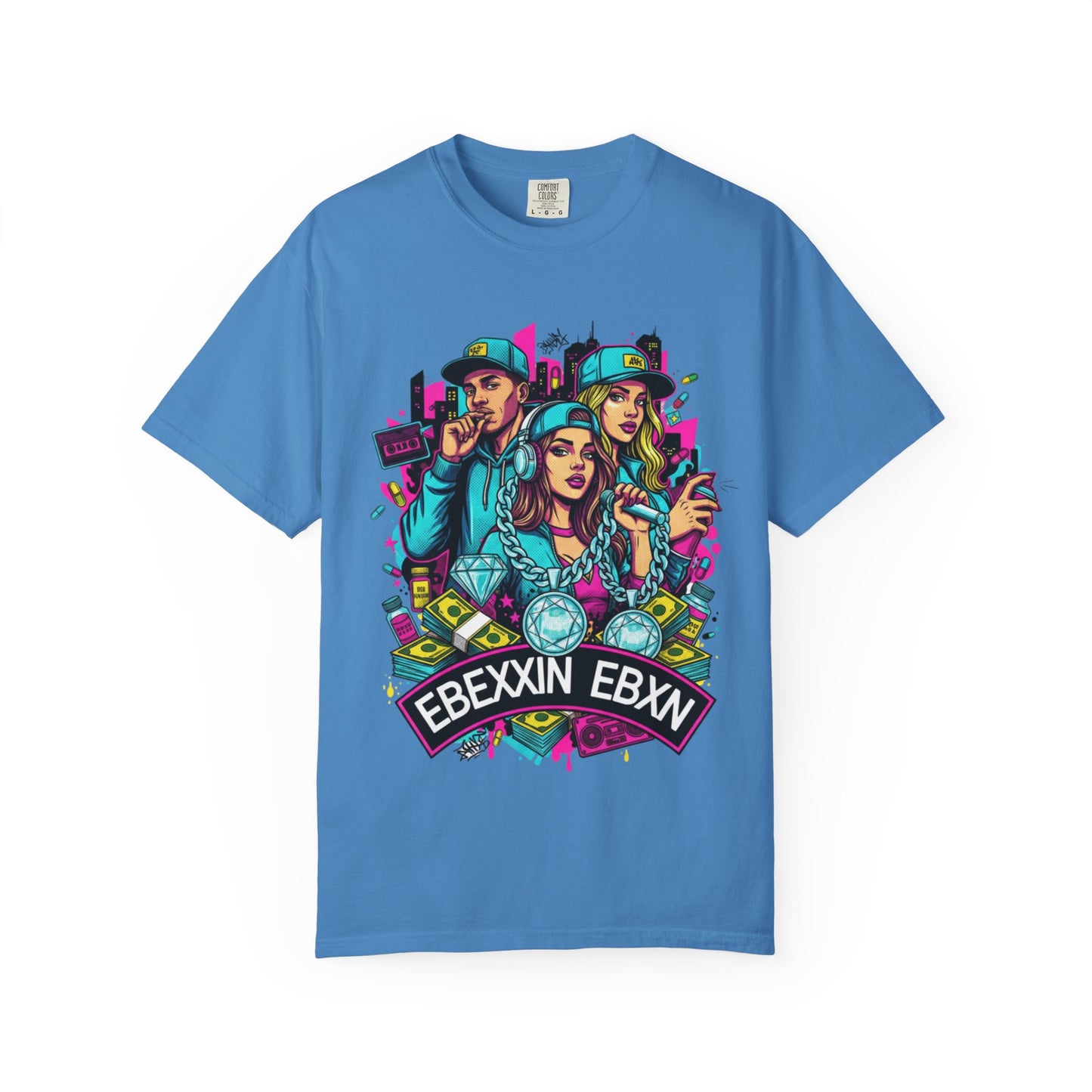 eBexxin Neon Streets Tee
