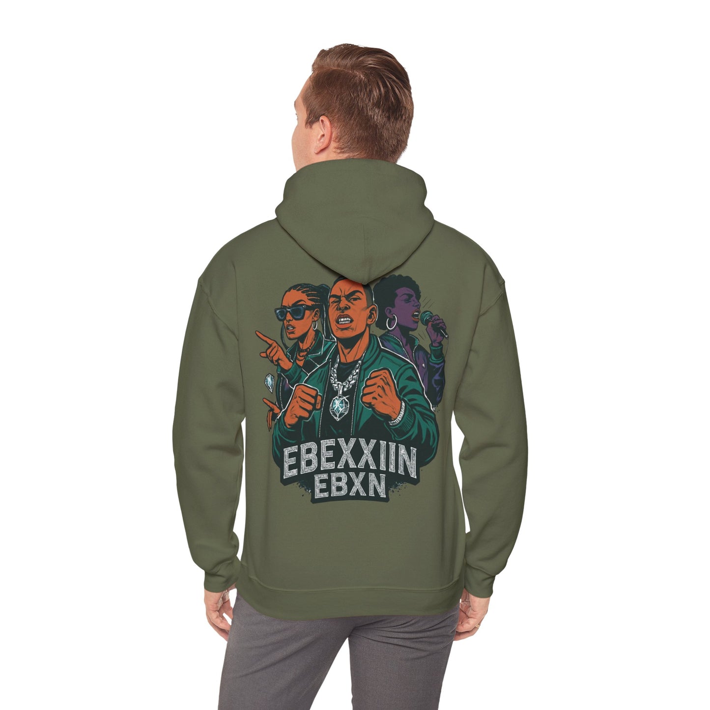 eBexxin - Unisex Hooded Sweatshirt