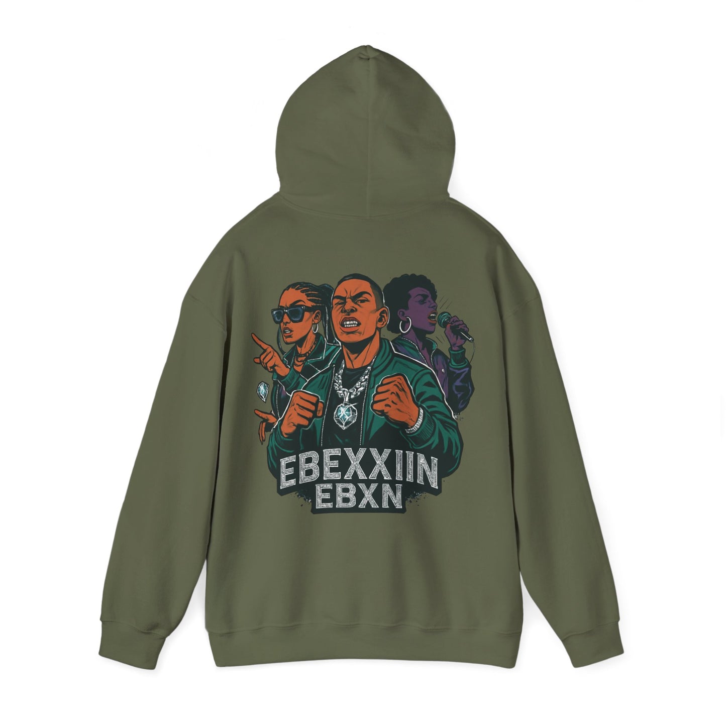 eBexxin - Unisex Hooded Sweatshirt