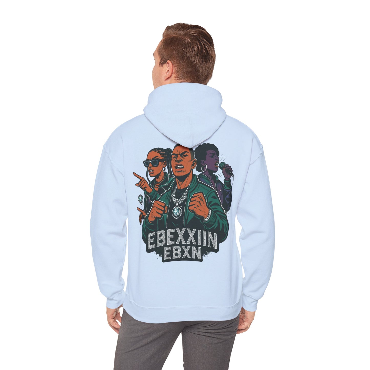 eBexxin - Unisex Hooded Sweatshirt