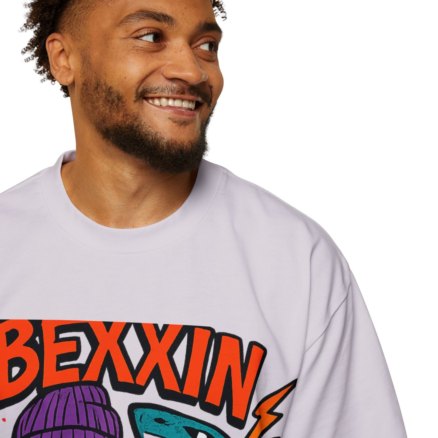 eBexxin - Men's Graphic Oversized T-Shirt