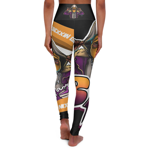 High Waisted Yoga Leggings (AOP)
